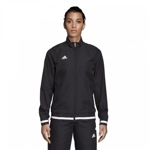 adidas Jackets & Blazers - NWOT Adidas Team 19 Woven jacket black logo Women Large multi-sport activewear